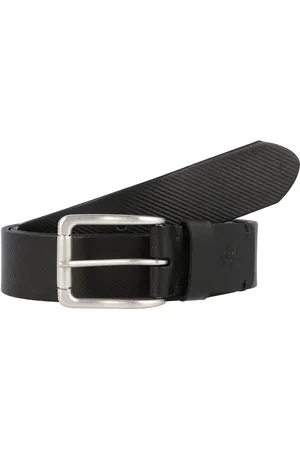 Marc O’ Polo Leren Riem Sean Belt W110 Zwart