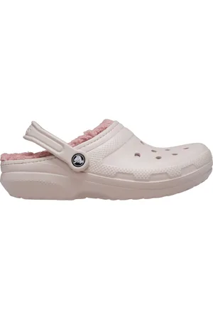Crocs Classic Fuzz Lined Clog Instappers Senior