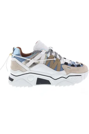 DWRS Dames Sneakers Orion Denim Sand/jeans - Maat 41