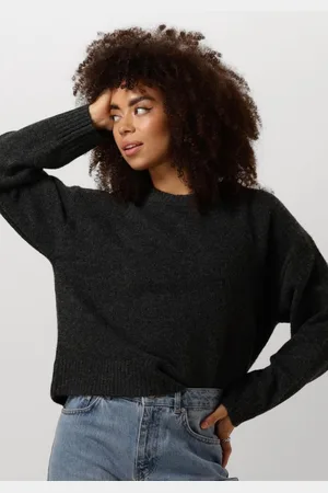 Neo Noir Detri Solid Knit Blouse Truien & vesten Dames - Sweater - Hoodie - Vest- - Maat 42