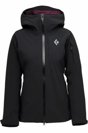 Black Diamond Recon Insulated Jas Zwart S Vrouw