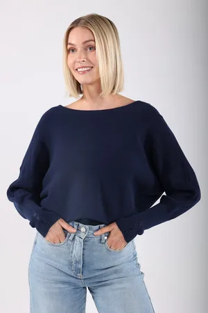 NUKUS Batwing Pullover Plain Truien & vesten Dames - Sweater - Hoodie - Vest- - Maat XS