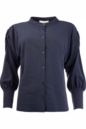 TQ-Amsterdam Blouse Tetje Basic Travel 00tq082a Marine Dames Maat - XL