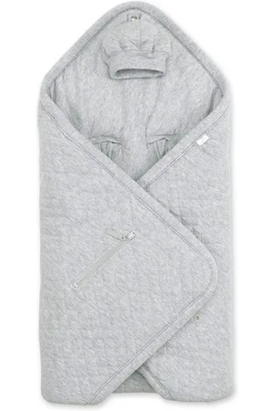 Bemini Voetenzak - Biside 0-12m - Pady quilted + jersey - Mix grey