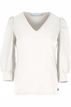 TQ-Amsterdam T-shirt Lola Basic Travel 00tq046a Off White Dames Maat - XS