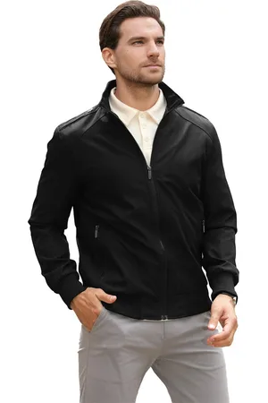 Allthemen Heren Bomberjack Met Opstaande Kraag - Casual Overgangsjack - L