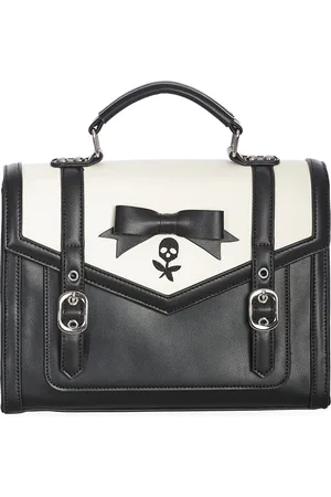 Banned Alternative Banned Nevermore Satchel Handtas Polyurethaan Dames - Basics, Gothic, Rockabilly