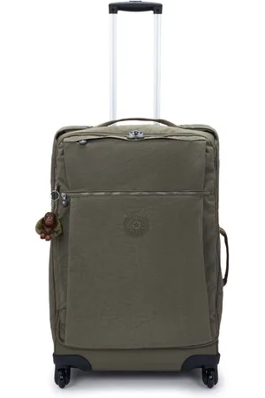 Kipling Trolley Basic Darcey Donkergroen 67cm