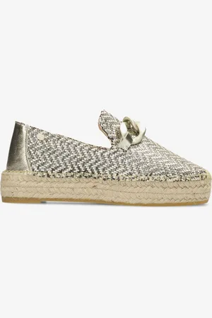 Fred de la Bretoniere Espadrille June Li Champagne - Maat 40
