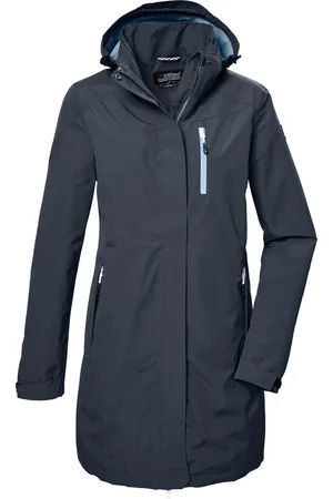 Killtec Kos 30 Women Parka - Outdoorjas - Dames - Blauw - Maat 40