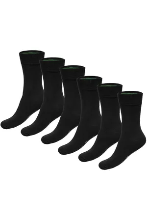 Bamboo Basics Comfortabel & Zijdezacht Beau - Bamboe Sokken (Multipack 6 stuks) Heren / Dames - - 41-46