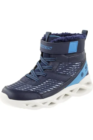 Skechers S Lights Twisted Brights Drovox jongenslaarzen gevoerd LED 401651L