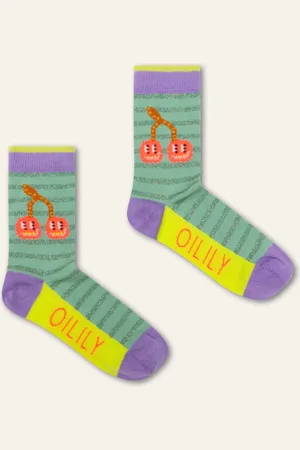 Oilily Micherry calf socks - - 35-38
