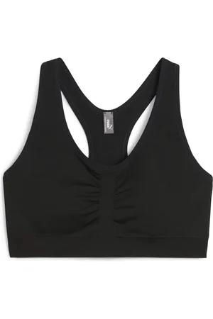 PUMA 4KEEPS SHAPELUXE SEAMLESS BRA Dames sportbeha - Black