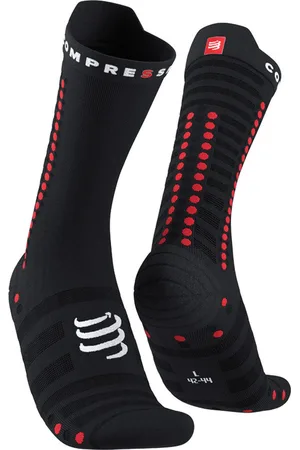 Compressport Pro Racing Socks v4.0 Ultralight Bike - Black/Red