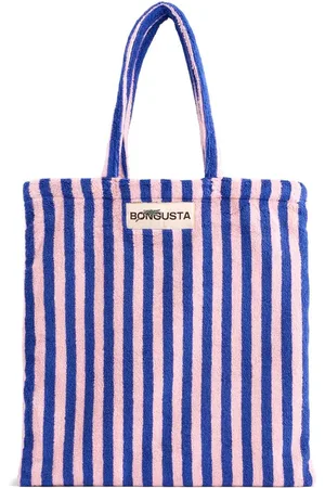 Bongusta Naram Totebag Dazzling blue & Rose - strandtas