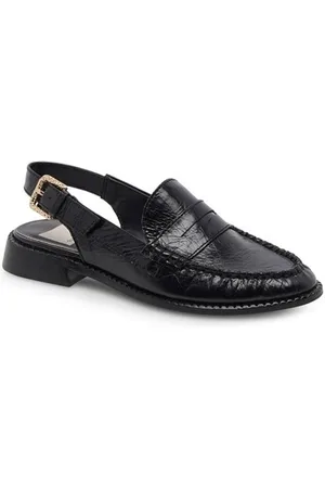 Dolce Vita Hardi dames loafers met hielbandje leer