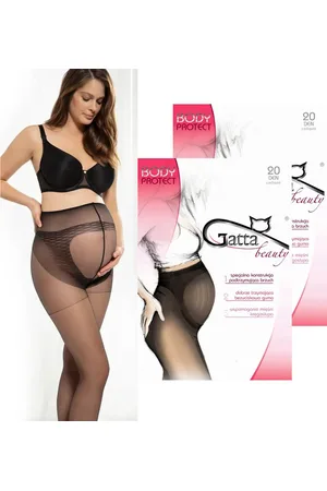 Gatta Zwangerschapspanty - 20 DEN - Maat S - ( 2 stuks ) - Dames Panty - Zwanger - Panty Zwangerschap