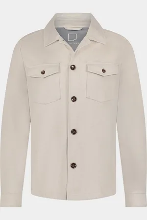Born with Appetite Overshirt Dustin Shirtjacket 25114DU89/190 pebble