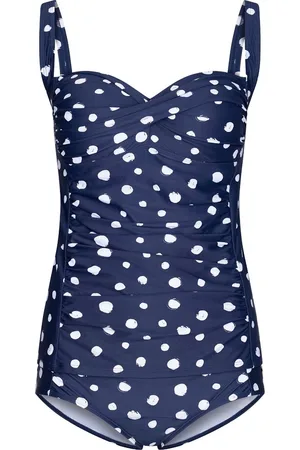 Pastunette Dames Tankini - White Dots - - Maat 42