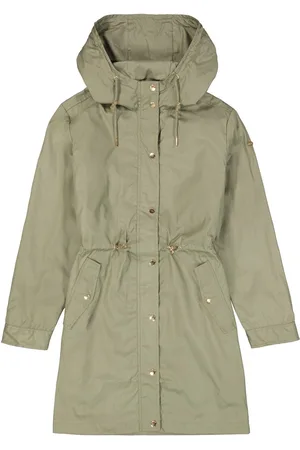 Garcia Jas Trenchcoat Gj500206 4011 Green Summer Dames Maat - XL