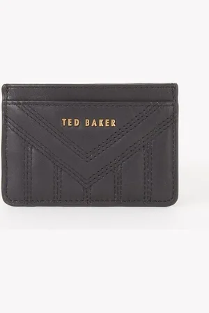 Ted Baker Ayani - pasjeshouder - quilted - leer - met logo
