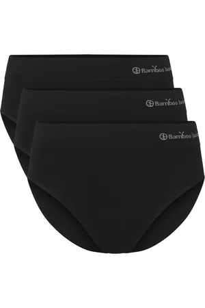 Bamboo Basics Comfortabel & Zijdezacht Belle - Bamboe Briefs (Multipack 3 stuks) Dames - Naadloos - Onderbroek - Ondergoed - - M