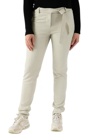 Donders Leren Stretch Broek