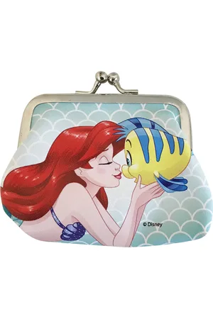 Disney Kinder - Portemonnee - Ariel - afmeting 10 x 9 cm.