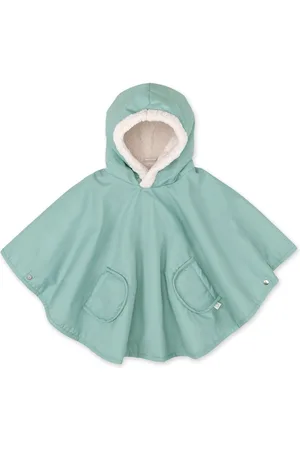 Bemini Reisponcho - 9-36m - Waterproof + teddy - Sauge