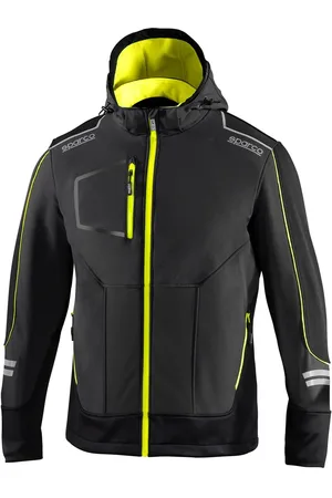 Sparco Tech Softshell Jas - Sportief, Winddicht en waterafstotend | / 2xl | Softshell Jassen | 02412GSGF5XXL