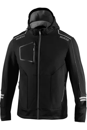 Sparco Tech Softshell Jas - Sportief, Winddicht en waterafstotend | / l | Softshell Jassen | 02412NRGS3L
