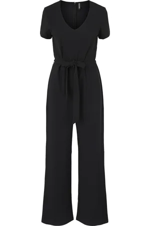 Pieces® PCHARRIES SS ANKEL JUMPSUIT BC Dames Jumpsuit - Maat M