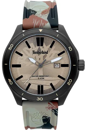 Timberland Ashland 15418JSB/12P - Horloge - Siliconen - Bruin - 47mm
