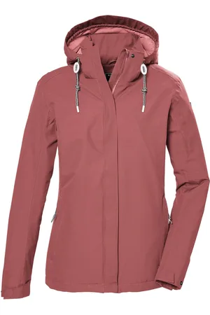 Killtec KOS 61 Women Jacjet - Outdoorjas - Dames - Light Sienna Red - Maat 46