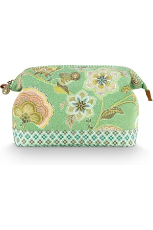 Pip Studio Cooper Make up tasje - Toilettas dames - Voor make-up - Matata - 26x12x18cm