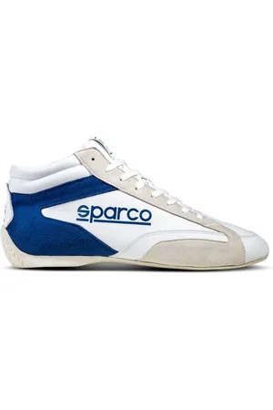 Sparco S-DRIVE | Sneakers | Mid-Top Racing Style | White / 39 | Sneakers | 0012A839BIBM