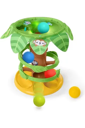 Bright Starts Tropical Twirl Ball Play Toy.