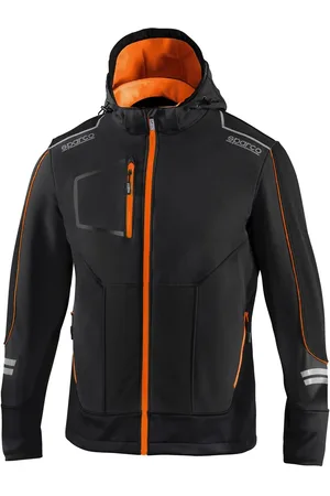 Sparco Tech Softshell Jas - Sportief, Winddicht en waterafstotend | / l | Softshell Jassen | 02412NRAF3L