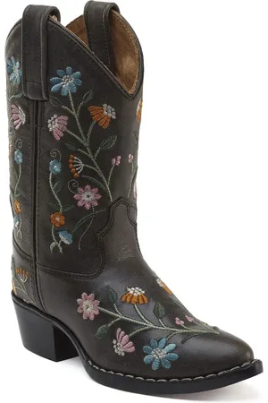 Bootstock Cowboylaarzen - Western Boots - Meisjes - Winter Bouquet - Bloemen - Maat 26
