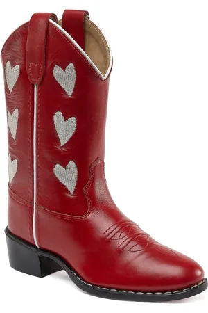 Bootstock Cowboylaarzen - Western Boots - Meisjes/Dames - hartjes - Maat 39