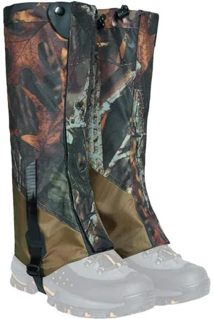 Merkloos Waterdichte Been Slobkousen - Sneeuw Legging met Metalen Schoenveter Gesp - Outdoor, Jagen, Wandelen, Backpacken, Skiën, Trimmen, Gras .