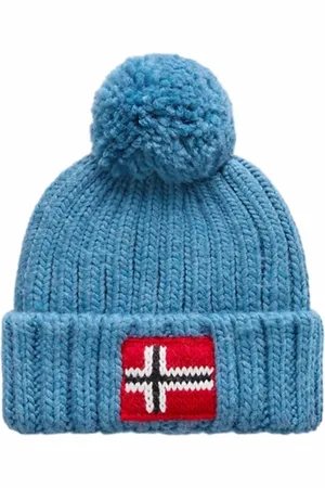 Napapijri Beanie Kids Semiury Blue Sapphire - Maat 21