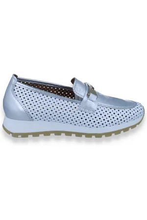 Scapa Dames Mocassin /Zilver 38