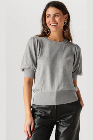 Minus Liva Knit Tee Truien & vesten Dames - Sweater - Hoodie - Vest- - Maat S