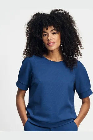 POM Amsterdam Senna Tops & T-shirts Dames - Shirt - - Maat 38