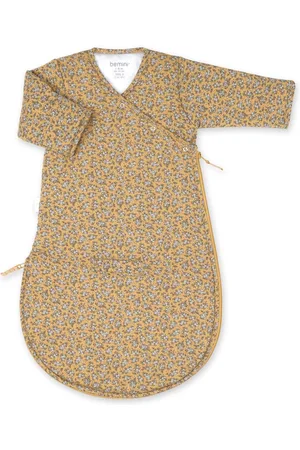 Bemini Babyslaapzak - MAGIC BAG 1-4m - TOG 3 - Pady jersey + jersey - Print Heidi Ocre