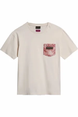 Napapijri T-Shirt x Liberty Women Candolle NS5 Whitecap Gray-S