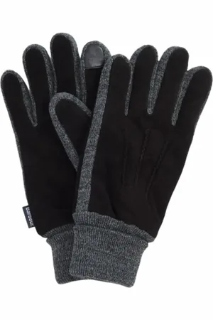 Barbour Handschoen Men Magnus Gloves Black Grey-L