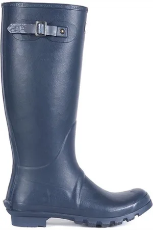 Barbour Regenlaars Men Mens Bede Navy-Schoenmaat 41